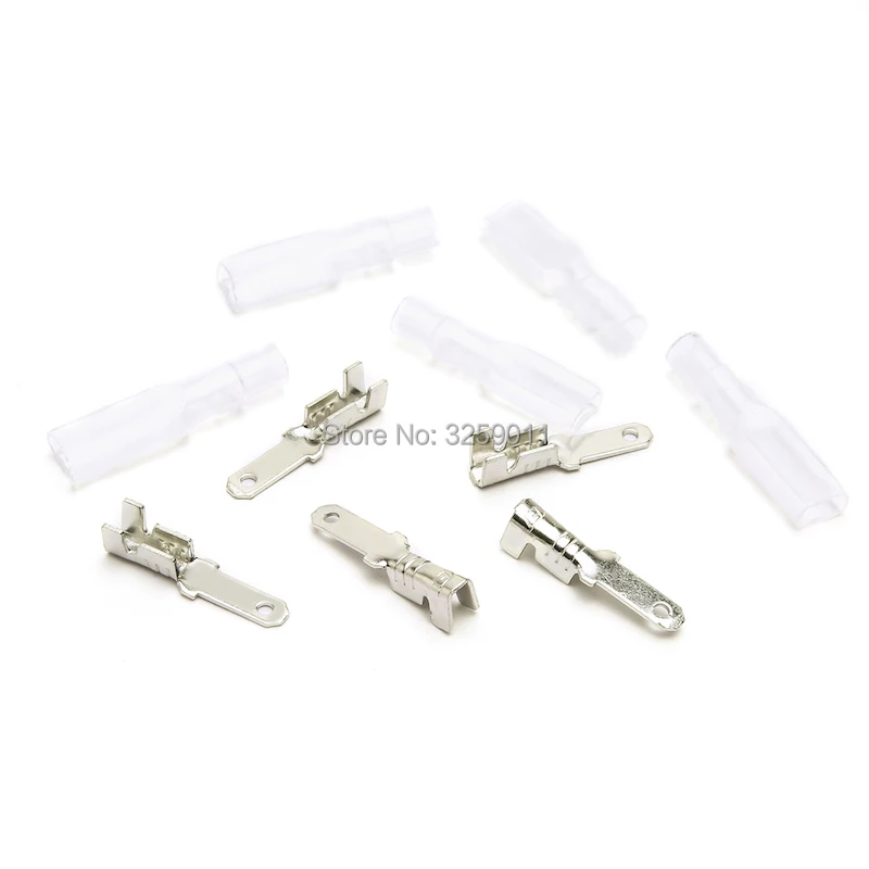 1000PCS 2.8mm Brass Boat Car Speaker Circuit Board Male Connector Plug Spring Tinned Fittings Copper Terminal Block With Sheath
1000PCS 2.8mm Brass Boat Car Speaker Circuit Board Male Connector Plug Spring Tinned Fittings Copper Terminal Block With Sheath