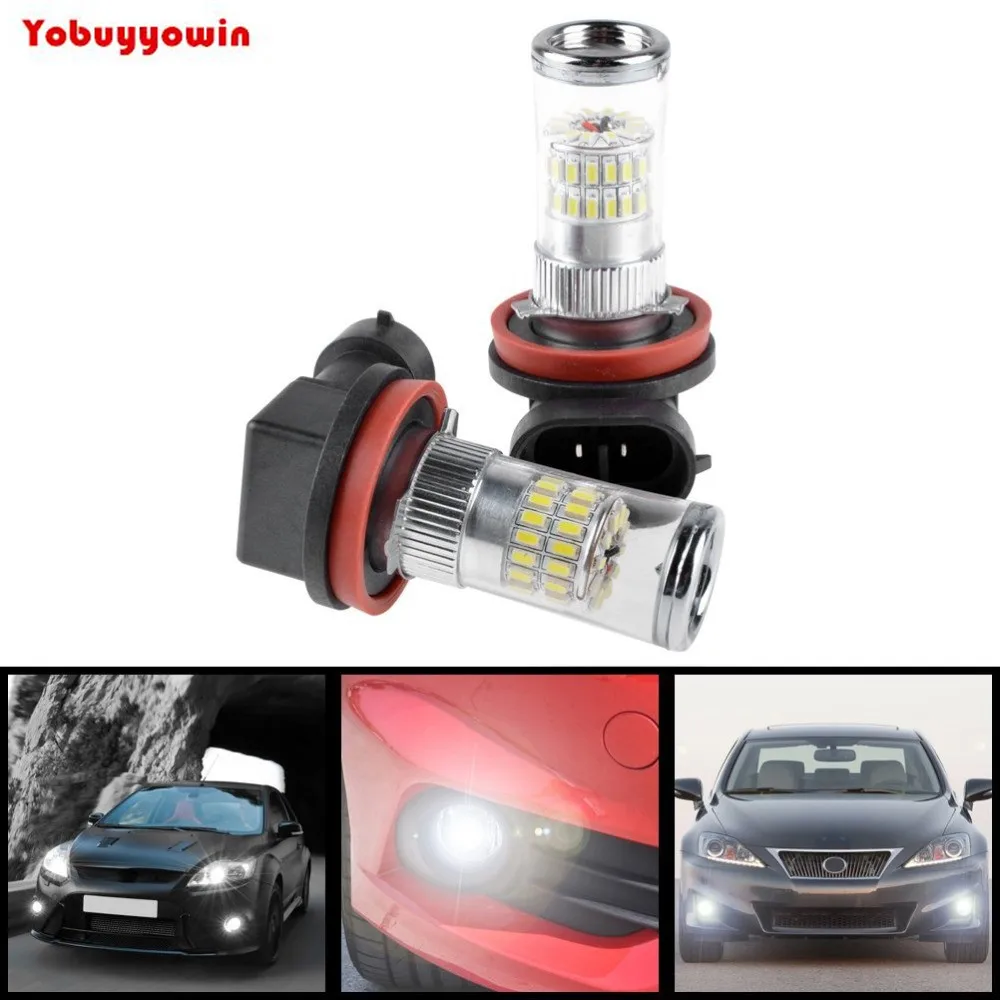 2pcs White 3014 SMD 48 LED H8 H9 H11 w/ Reflector Mirror Fog Daytime Running Light for Chevrolet Chevy Dodge
2pcs White 3014 SMD 48 LED H8 H9 H11 w/ Reflector Mirror Fog Daytime Running Light for Chevrolet Chevy Dodge