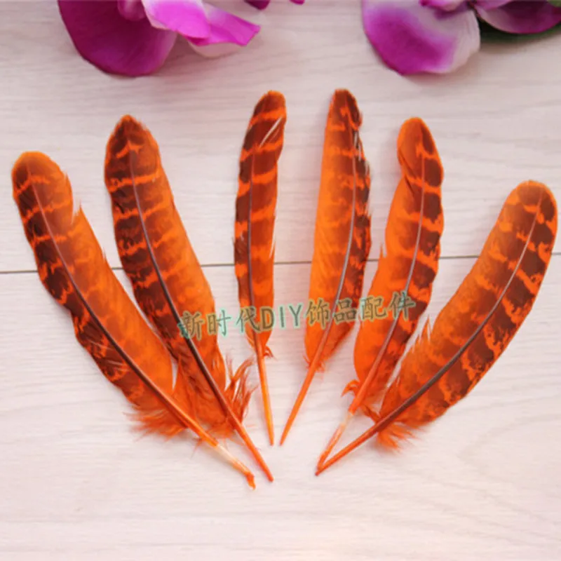 Free shipping wholesale 50pcs high quality turkey feathers 12-18cm / 5-7inch variety of decorative and orange
Free shipping wholesale 50pcs high quality turkey feathers 12-18cm / 5-7inch variety of decorative and orange