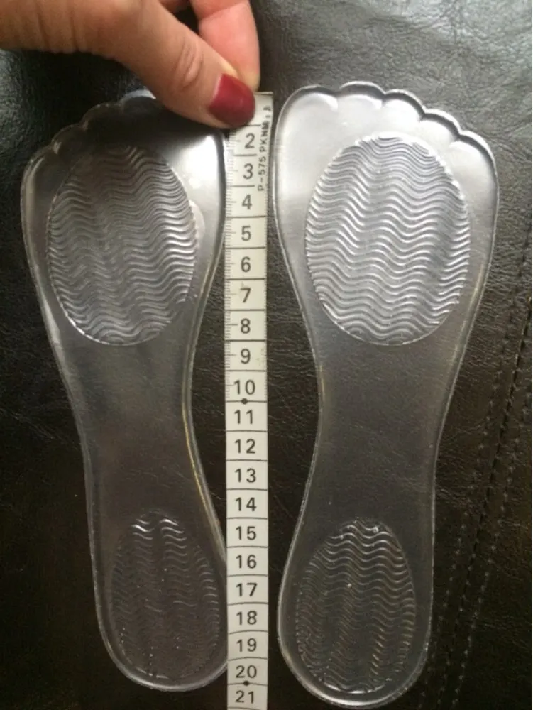 Velishy 1 Pair Feet Care Massaging Silicone Gel Insoles Arch Support Transparent Non-Slip Feet Massager Insoles
Velishy 1 Pair Feet Care Massaging Silicone Gel Insoles Arch Support Transparent Non-Slip Feet Massager Insoles