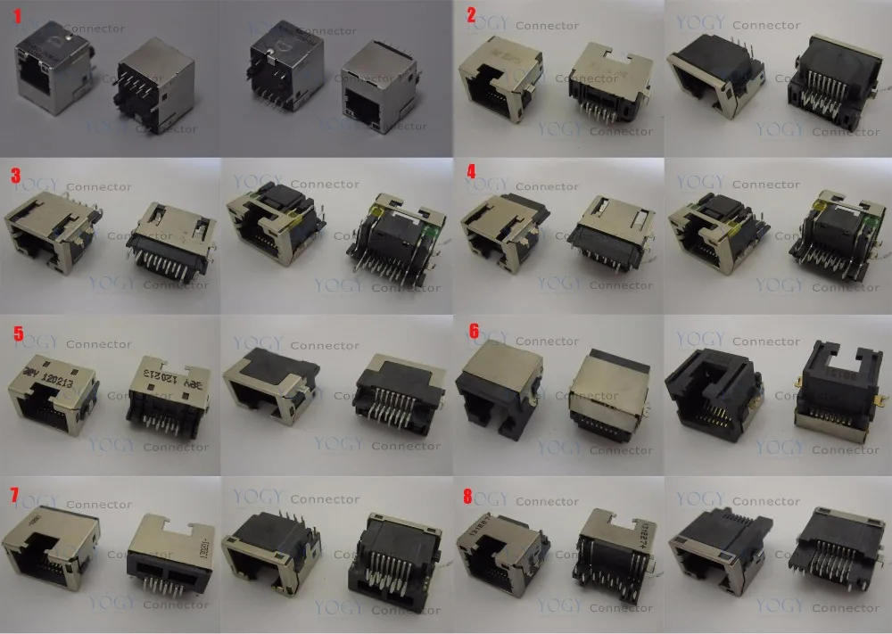 13 Models Female RJ45 connector, fit for laptop and all-in-one motherboard rj45 socket port
13 Models Female RJ45 connector, fit for laptop and all-in-one motherboard rj45 socket port