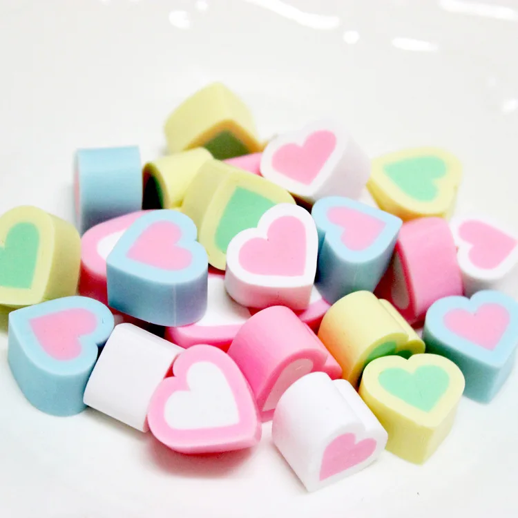 10pcs/lot new arrival kawaii colorful love shape polymer clay Cabochon Scrapbook Embellishment DIY Phone Decoration mix size
10pcs/lot new arrival kawaii colorful love shape polymer clay Cabochon Scrapbook Embellishment DIY Phone Decoration mix size
