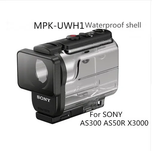 Новый водонепроницаемый подводный чехол MPK-UWH1 SONY для FDR-X3000 HDR-AS300 UWH1 | Электроника