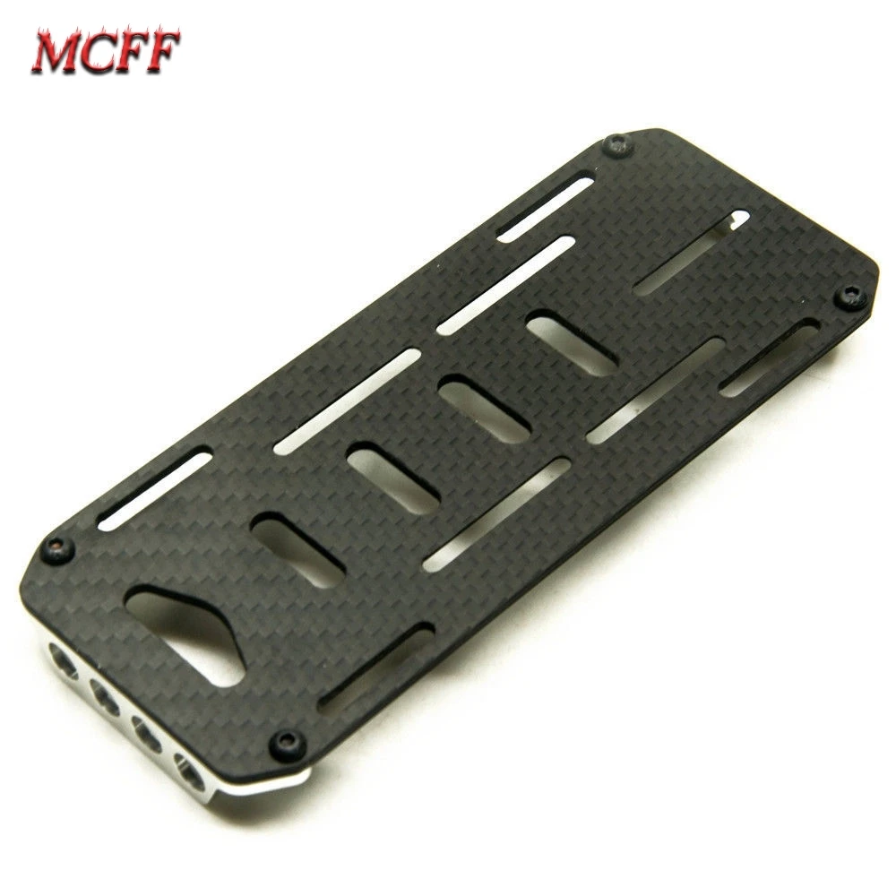 1Piece Frame Battery Mount Carbon Fiber+Metal Battery Holder for 1/10 RC Rock Crawler Car SCX10 Spare Parts
1Piece Frame Battery Mount Carbon Fiber+Metal Battery Holder for 1/10 RC Rock Crawler Car SCX10 Spare Parts