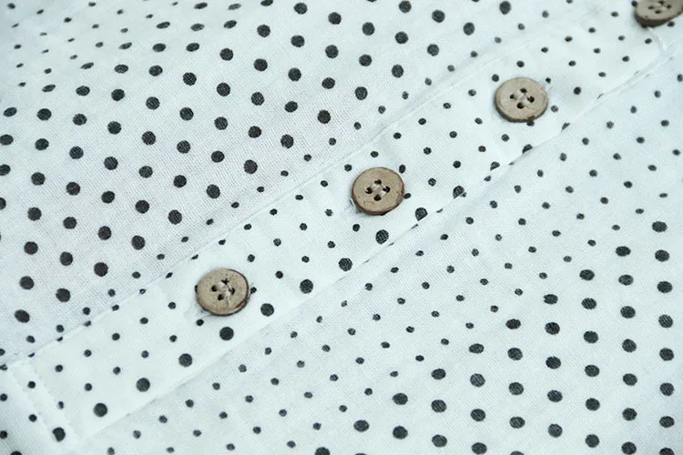 6474 new summer women blouse casual polka dot stand collar shirt mori girl cotton literary short sleeve pullover tops
6474 new summer women blouse casual polka dot stand collar shirt mori girl cotton literary short sleeve pullover tops