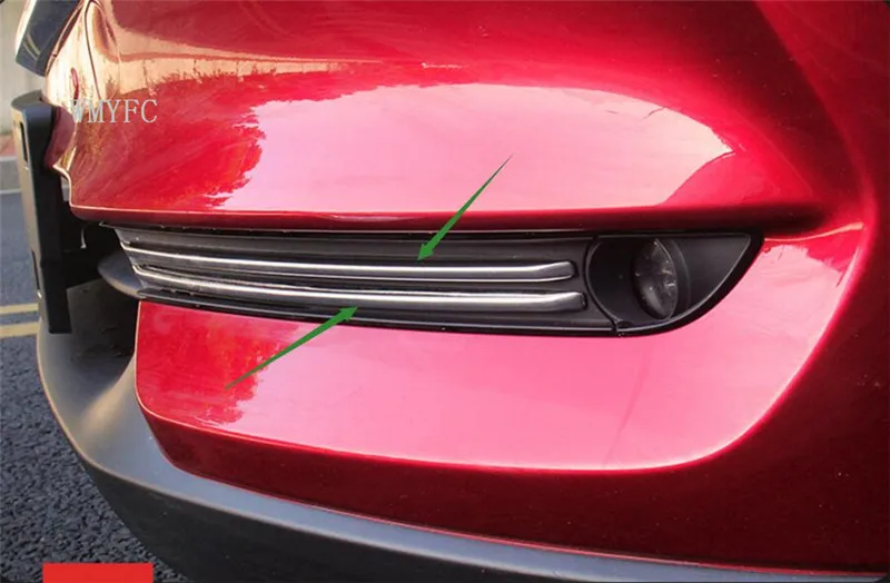 ABS Chrome Front Fog Light Lamp Cover Trim Fit For Mazda CX-5 CX5 2017 2018 4PCS
ABS Chrome Front Fog Light Lamp Cover Trim Fit For Mazda CX-5 CX5 2017 2018 4PCS