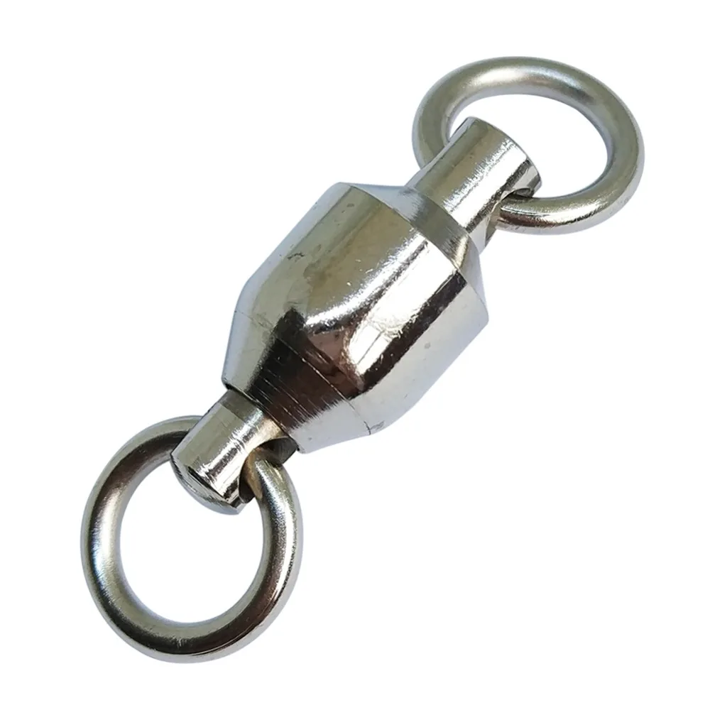 F4001 500pcs/lot Ball Bearing Swivel With Solid Ring Fishing Swivel Sea Fishing Hook Connector Tackle Tools Sets 1#-10#
F4001 500pcs/lot Ball Bearing Swivel With Solid Ring Fishing Swivel Sea Fishing Hook Connector Tackle Tools Sets 1#-10#