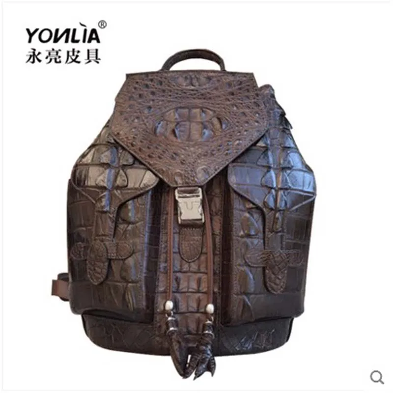 yongliang leather crocodile leather shoulder bag shoulder leisure trend large capacity package men backpacks
yongliang leather crocodile leather shoulder bag shoulder leisure trend large capacity package men backpacks