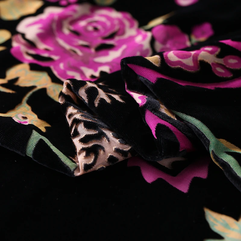 Burnout velvet fabric drape silk velvet fabric breathable comfort clothing cheongsam dress silk fabric wholesale silk cloth
Burnout velvet fabric drape silk velvet fabric breathable comfort clothing cheongsam dress silk fabric wholesale silk cloth