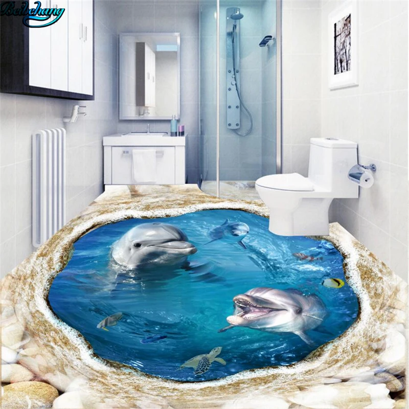 beibehang Large Customized Artistic Dolphin Underwater 3D Floor Living Room Bedroom Kitchen Bathroom Decorated
beibehang Large Customized Artistic Dolphin Underwater 3D Floor Living Room Bedroom Kitchen Bathroom Decorated