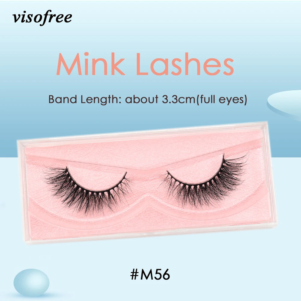 Visofree Mink Lashes 3D Mink Eyelashes Ultra Fluffy Collection Medium Volume Mink False Eyelashes Cruelty free Lashes Makeup M56
Visofree Mink Lashes 3D Mink Eyelashes Ultra Fluffy Collection Medium Volume Mink False Eyelashes Cruelty free Lashes Makeup M56