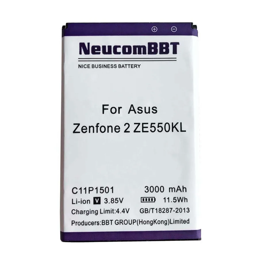 Аккумулятор C11P1501 для ASUS ZenFone 2 Laser Selfie ZE550KL ZE601KL Z00LD Z011D ZD551KL Z00UD ZE600KL NeucomBBT | Мобильные