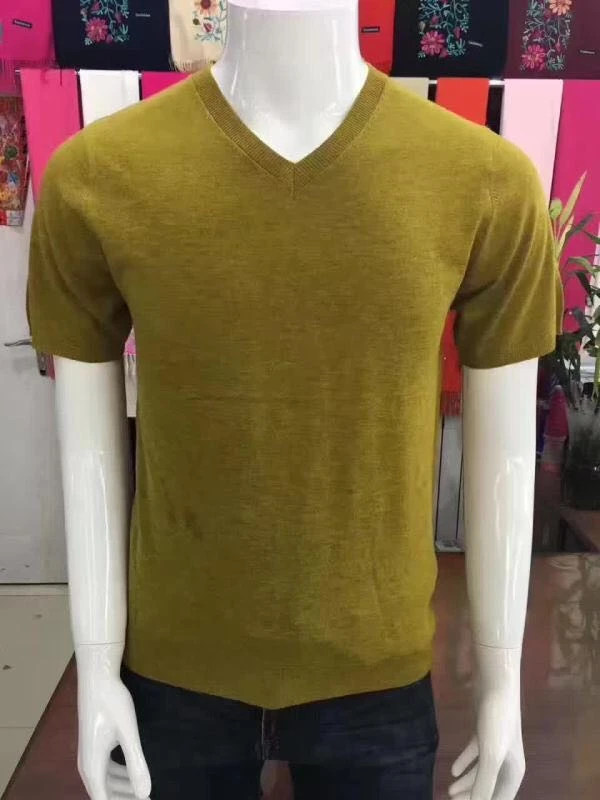 specials goat cashmere men's Vneck short sleeve spring autumn thin sweater pullover solid color 170/84A-185/96A
specials goat cashmere men's Vneck short sleeve spring autumn thin sweater pullover solid color 170/84A-185/96A