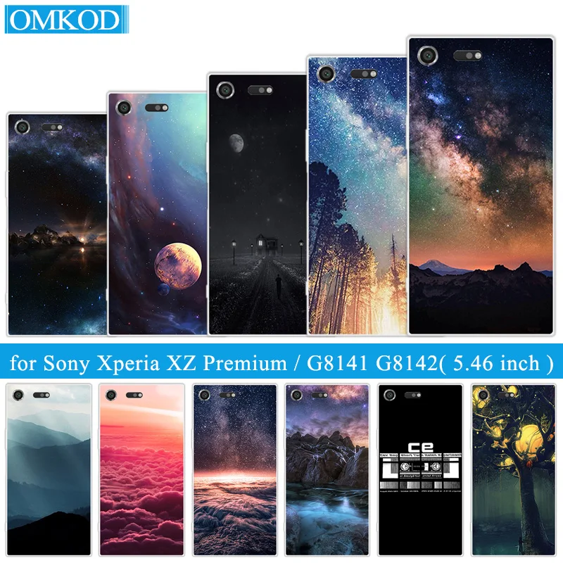 Для Sony Xperia XZ Премиум задняя крышка для Premium G8141 G8142 TPU премиум силиконовый чехол