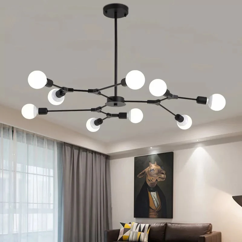 Modern LED Pendant Lights Nordic Art Restaurant Pendant Lamps 3/6/9 Light Dining-room Hanglamp Lamparas Home Decoration Lighting
Modern LED Pendant Lights Nordic Art Restaurant Pendant Lamps 3/6/9 Light Dining-room Hanglamp Lamparas Home Decoration Lighting