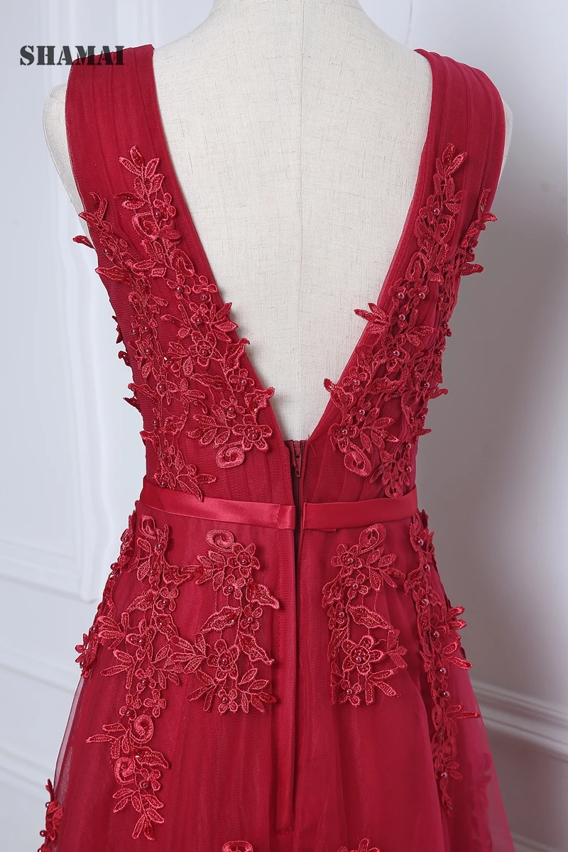 New Long Cheap New Burgundy Pearls Appliques Prom Dresses A-line Tulle Party Gowns Woman Formal Occasion Dress Evening Gown
New Long Cheap New Burgundy Pearls Appliques Prom Dresses A-line Tulle Party Gowns Woman Formal Occasion Dress Evening Gown