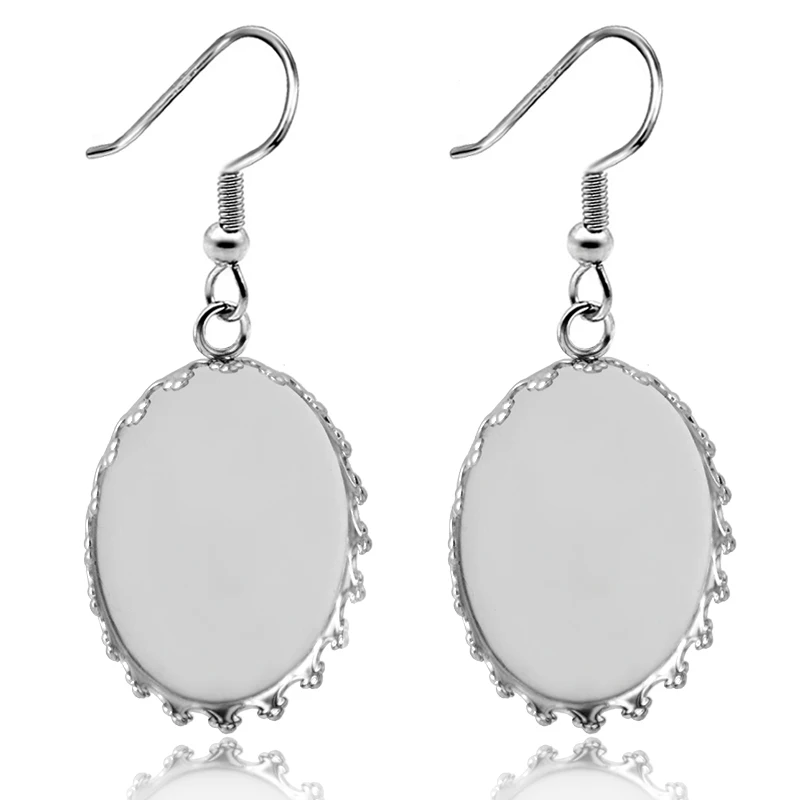 10pcs 2019 stainless steel jewelry women earrings eardrop blank base Fit 13*18/18*25mm DIY jewelry making accessories wholesale
10pcs 2019 stainless steel jewelry women earrings eardrop blank base Fit 13*18/18*25mm DIY jewelry making accessories wholesale