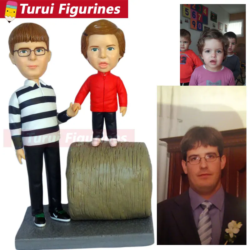 make a bust from photos dad and daughter bobblehead design custom bobblehead dolls clay statue for couple anniversary souvenir
make a bust from photos dad and daughter bobblehead design custom bobblehead dolls clay statue for couple anniversary souvenir