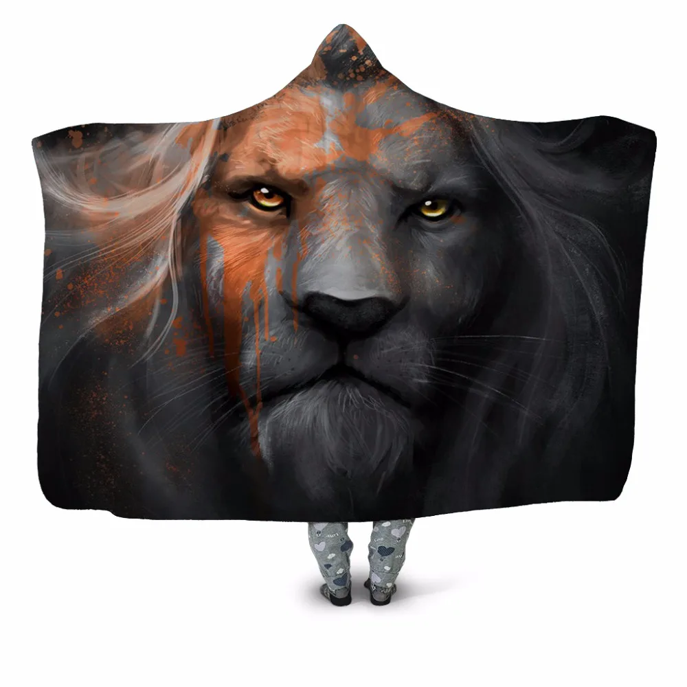 Lion King 3D Printed Plush Hooded Blanket for Adults Children Warm Wearable Fleece Throw Blanket Home Office Washable Cloak New
Lion King 3D Printed Plush Hooded Blanket for Adults Children Warm Wearable Fleece Throw Blanket Home Office Washable Cloak New