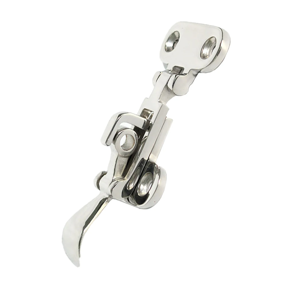 316 Stainless Steel Hold Down Clamp-Locking Cam Latch Boat Locker Cabinet Hatch Anti-Rattle Latch Boat Caravan - 90 Degree
316 Stainless Steel Hold Down Clamp-Locking Cam Latch Boat Locker Cabinet Hatch Anti-Rattle Latch Boat Caravan - 90 Degree