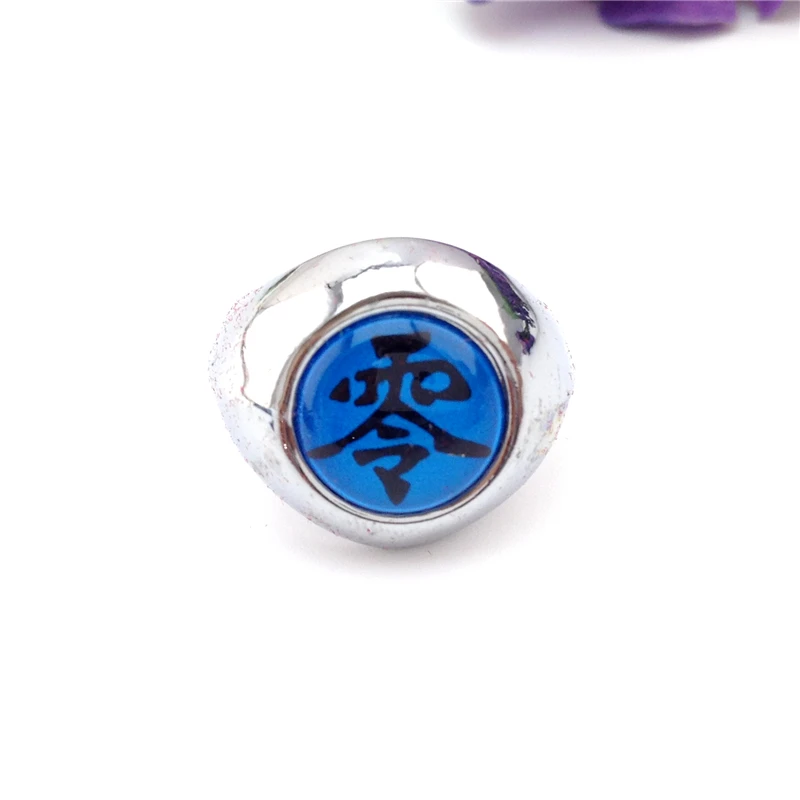 Мультяшное изменяемое синее кольцо для косплея Yahiko Nagato Akatsuki|naruto rings akatsuki|ring
