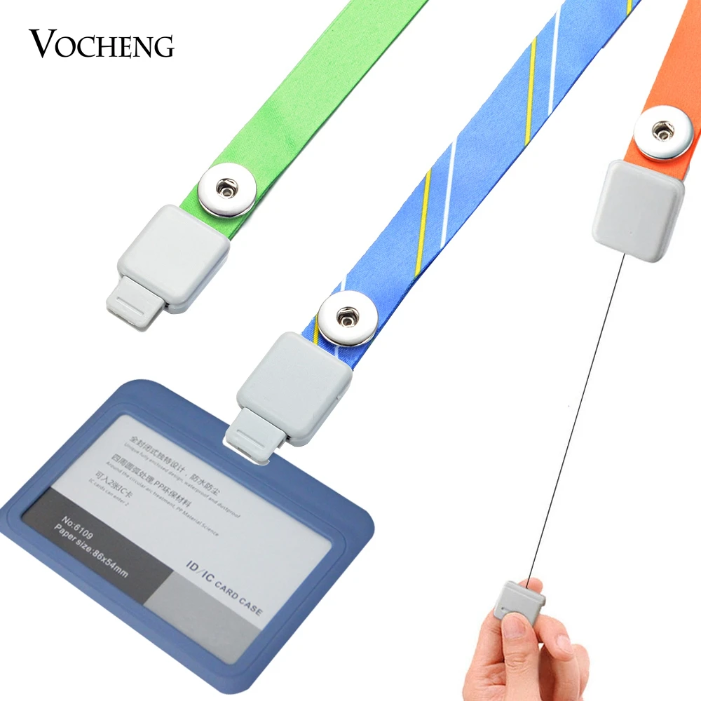 GingerSnap ID Card Holder 1.5cm Neck Strap with Lanyard fits 18mm Snaps WITHOUT Card Case NN-706
GingerSnap ID Card Holder 1.5cm Neck Strap with Lanyard fits 18mm Snaps WITHOUT Card Case NN-706