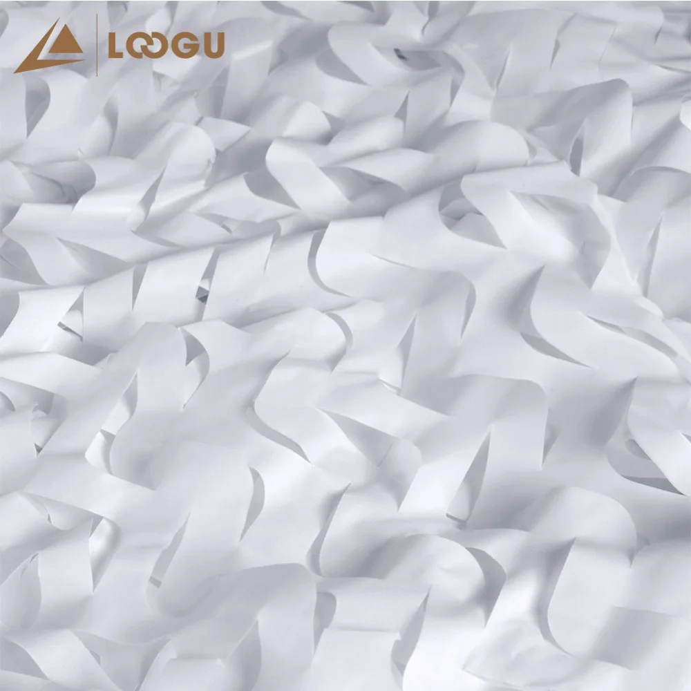 LOOGU E 1.5M*6M Bulk Roll Snow White Camo Netting Camouflage Net 3M Colorful Promotioanl Outdoor Sun Shelter
LOOGU E 1.5M*6M Bulk Roll Snow White Camo Netting Camouflage Net 3M Colorful Promotioanl Outdoor Sun Shelter