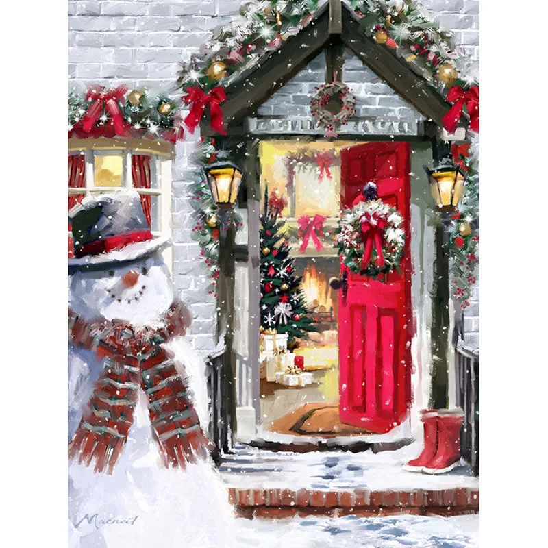 Full square/Round drill Diamond embroidery Snowman Cottage 5D DIY diamond Painting Cross Stitch Rhinestone Mosaic D23
Full square/Round drill Diamond embroidery Snowman Cottage 5D DIY diamond Painting Cross Stitch Rhinestone Mosaic D23