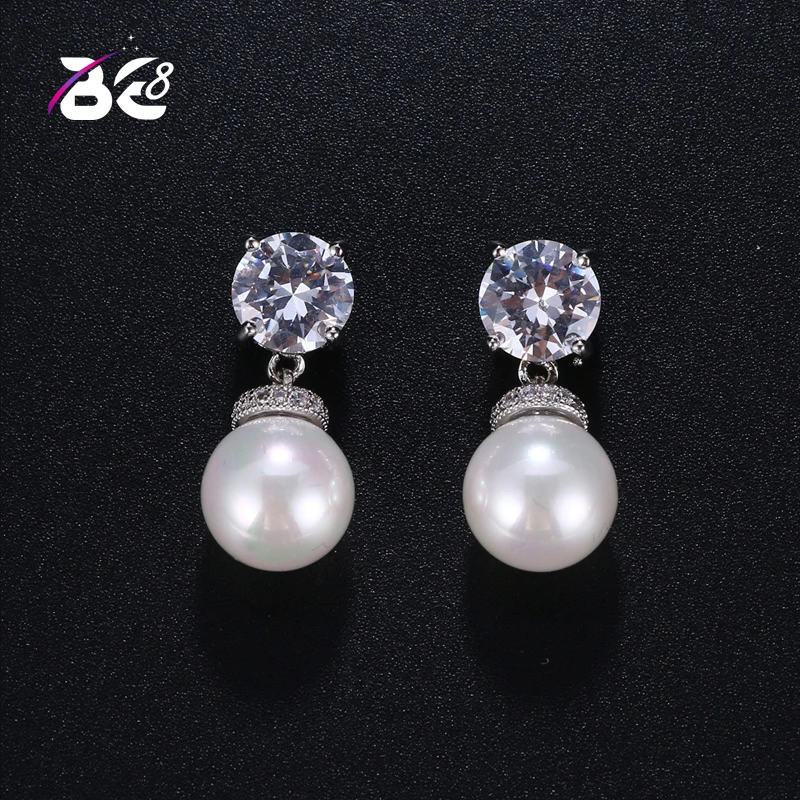 Be 8 Hot Fashion New 2018 Girls Pearl Earrings ,Round Crystal Stud Earrings for Women Lovely Jewelry E445
Be 8 Hot Fashion New 2018 Girls Pearl Earrings ,Round Crystal Stud Earrings for Women Lovely Jewelry E445