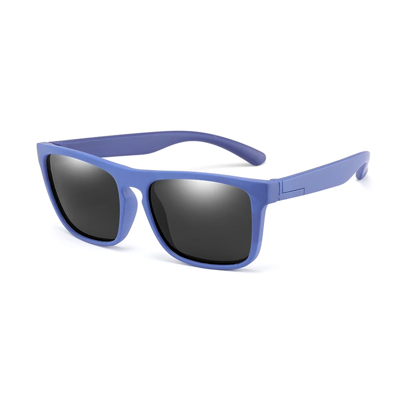 Поляризованные детские солнцезащитные очки резиновые брендовые для маленьких