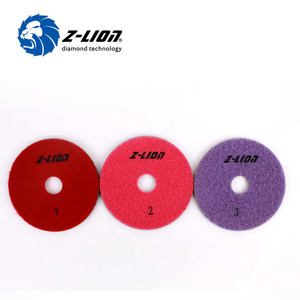 Z-LION 9 PCS diamond polishing pad 3 steps granite marble polishing wheel 3 sets 100mm flexible wet stone grinding Diamond tool
Z-LION 9 PCS diamond polishing pad 3 steps granite marble polishing wheel 3 sets 100mm flexible wet stone grinding Diamond tool