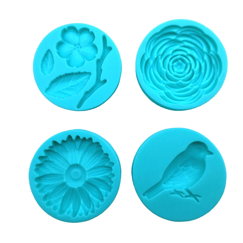 Wholesale 10 pcs/lot Camellia Bird Combination Silicone Molds Fondant Cake Chocolate Candy Decorating Tools
Wholesale 10 pcs/lot Camellia Bird Combination Silicone Molds Fondant Cake Chocolate Candy Decorating Tools