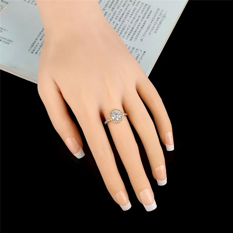 Fashion Luxury Gold Zirconia Women's Wedding Party AAA Zircon Crystal Ring 2023 Romantic Jewelry
Fashion Luxury Gold Zirconia Women's Wedding Party AAA Zircon Crystal Ring 2023 Romantic Jewelry