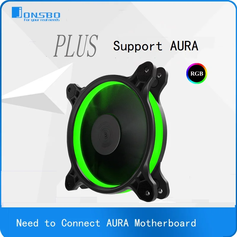 JONSBO Eclipse PLUS RGB Version Support AURA 12CM Chassis Fan | Компьютеры и офис