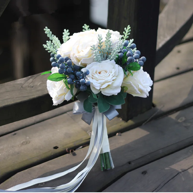 12set/pack Wedding Flower Set Wedding Bride Bridesmaid Hand Bouquet Simulation Flower Wedding photography photo props
12set/pack Wedding Flower Set Wedding Bride Bridesmaid Hand Bouquet Simulation Flower Wedding photography photo props