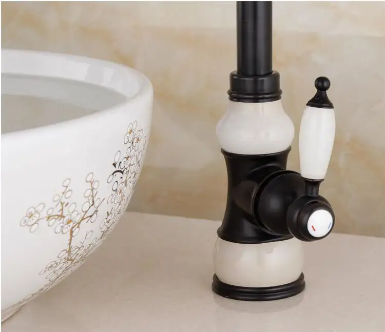 Fashion gold hot and cold single lever kitchen Faucet Jade and Brass sink faucet tap bathroom basin faucet sink tap
Fashion gold hot and cold single lever kitchen Faucet Jade and Brass sink faucet tap bathroom basin faucet sink tap
