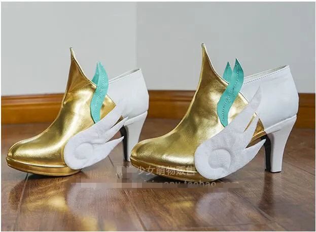 2017 New High Heels Shoes Anime LOL Game Soraka Guardian Of The Magic Girl Cosplay Shoes For Women Custom-made Free Shipping
2017 New High Heels Shoes Anime LOL Game Soraka Guardian Of The Magic Girl Cosplay Shoes For Women Custom-made Free Shipping