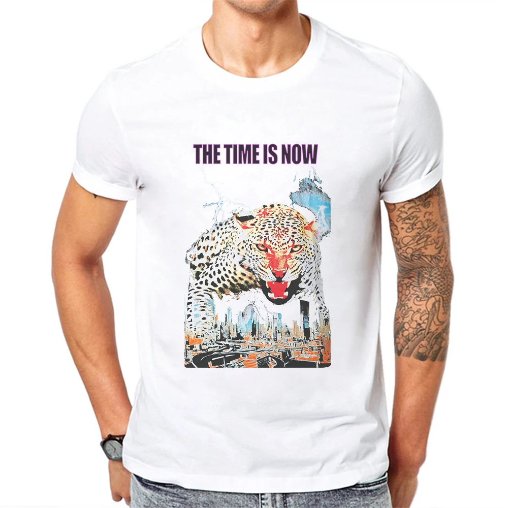 New Arrival Brand White Men Clothing T-Shirt Half Sleeve T Shirt Cheetah Printing Casual Cotton Tops Tee Shirts Blusa Masculina
New Arrival Brand White Men Clothing T-Shirt Half Sleeve T Shirt Cheetah Printing Casual Cotton Tops Tee Shirts Blusa Masculina