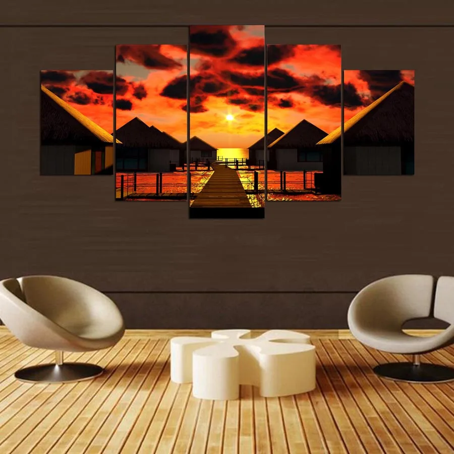 5 Pieces HD Print Painting Sunrise Landscape Abastract Picture For Modern Decorative Bedroom Living Room Home Wall Art Decor
5 Pieces HD Print Painting Sunrise Landscape Abastract Picture For Modern Decorative Bedroom Living Room Home Wall Art Decor