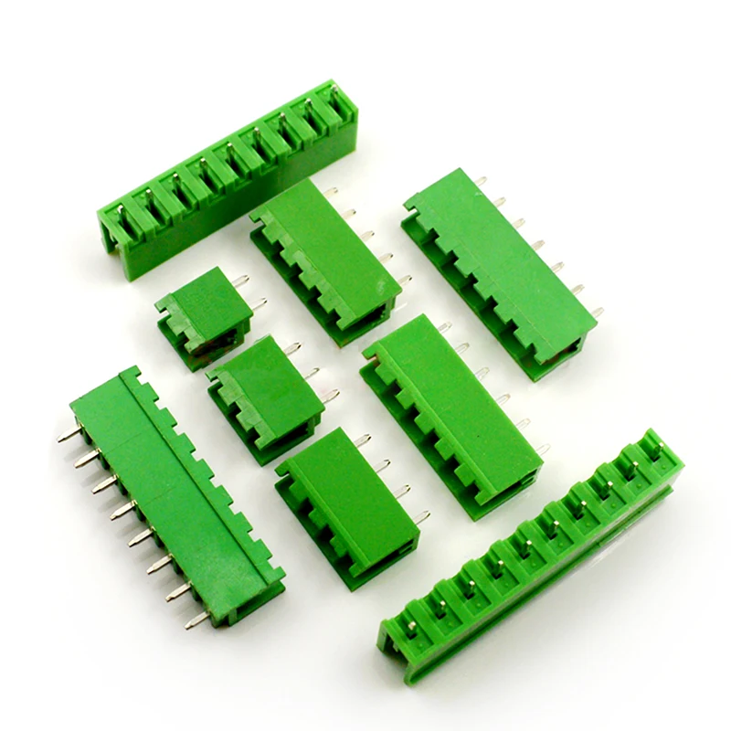100pcs Plug-in Terminal Block Connector 5.08MM Open Straight Needle Seat Green Copper Environmental Protection 2P-16P
100pcs Plug-in Terminal Block Connector 5.08MM Open Straight Needle Seat Green Copper Environmental Protection 2P-16P
