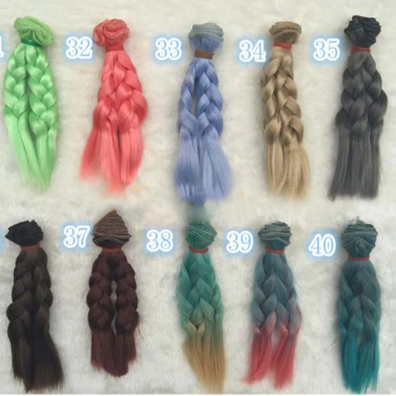 50PCS/LOT Wholesale BJD Doll Wigs 15CM High-temperature Wire DIY Curly Hair For Dolls
50PCS/LOT Wholesale BJD Doll Wigs 15CM High-temperature Wire DIY Curly Hair For Dolls