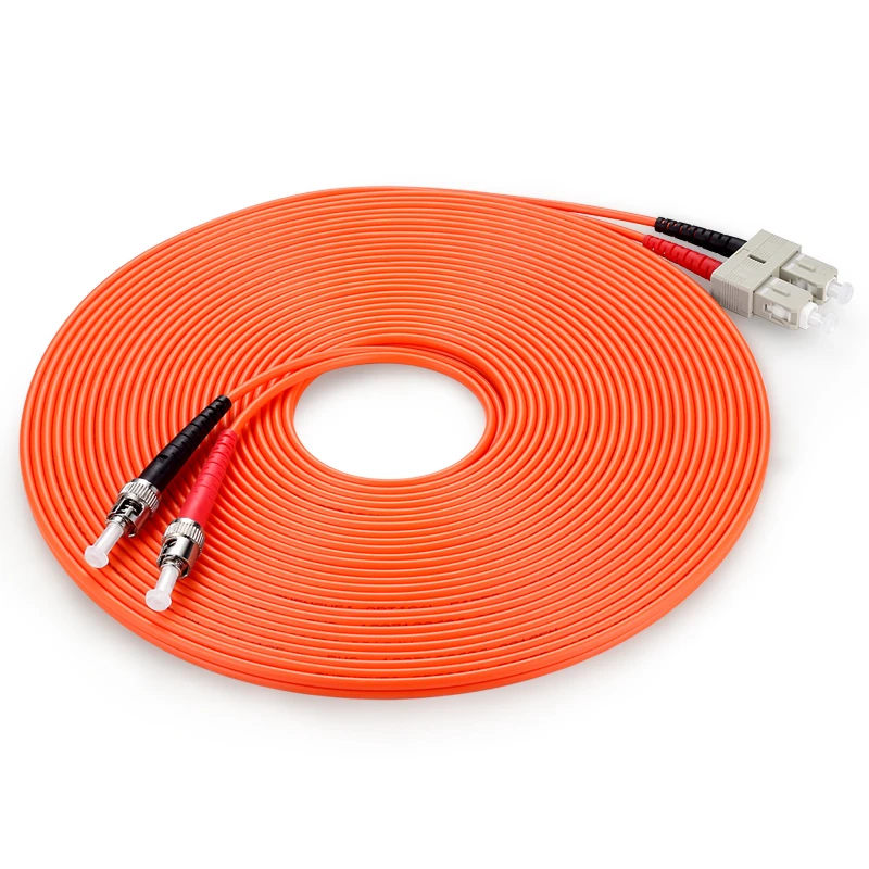 

Многомодовый волоконно-оптический патч-корд SC/UPC к ST/UPC OM2 дуплексный волоконно-канальный кабель 50/125um 3,0 мм 3 м sc-fc соединитель