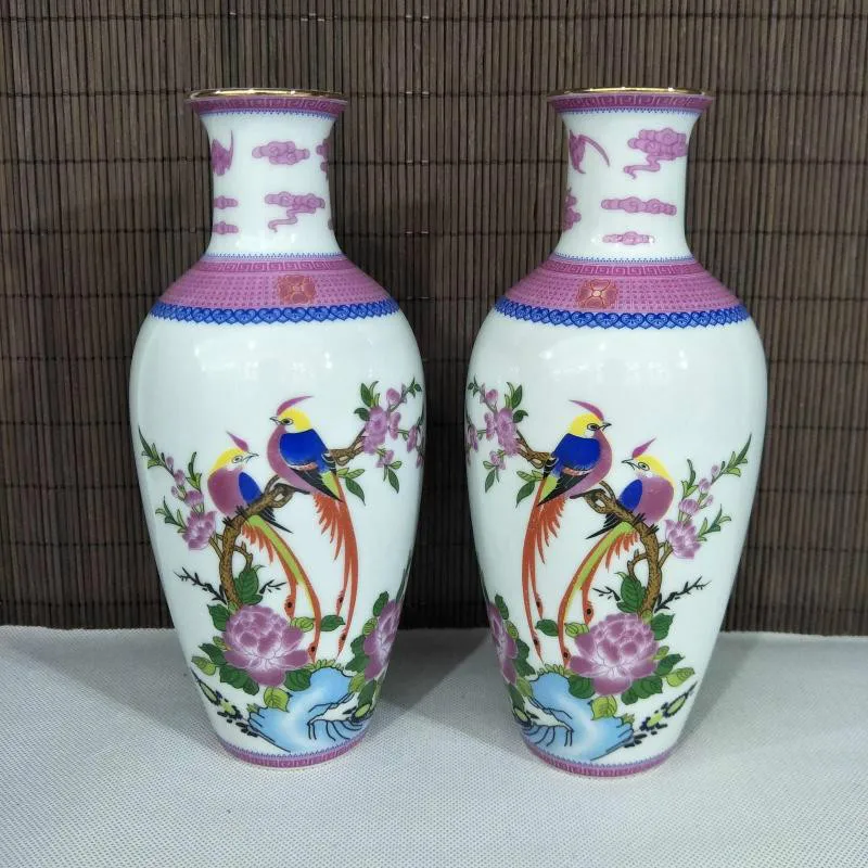 2pcs/set Exquisite Unique Jingdezhen Pink Vases White Ceramic Birds Pattern Home Decor Porcelain Flower Vases
2pcs/set Exquisite Unique Jingdezhen Pink Vases White Ceramic Birds Pattern Home Decor Porcelain Flower Vases