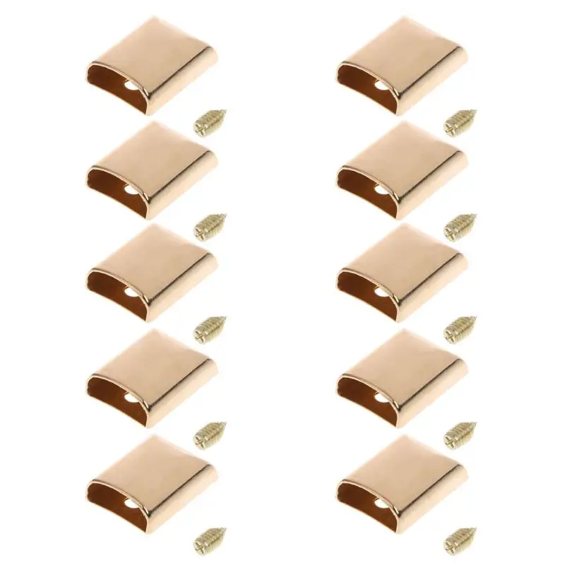 THINKTHENDO 10pcs Leather Craft DIY Metal Zipper Tail Clips Buckle Stop Tail Plug Head Tool Fastener with Screws Bag Accessories
THINKTHENDO 10pcs Leather Craft DIY Metal Zipper Tail Clips Buckle Stop Tail Plug Head Tool Fastener with Screws Bag Accessories