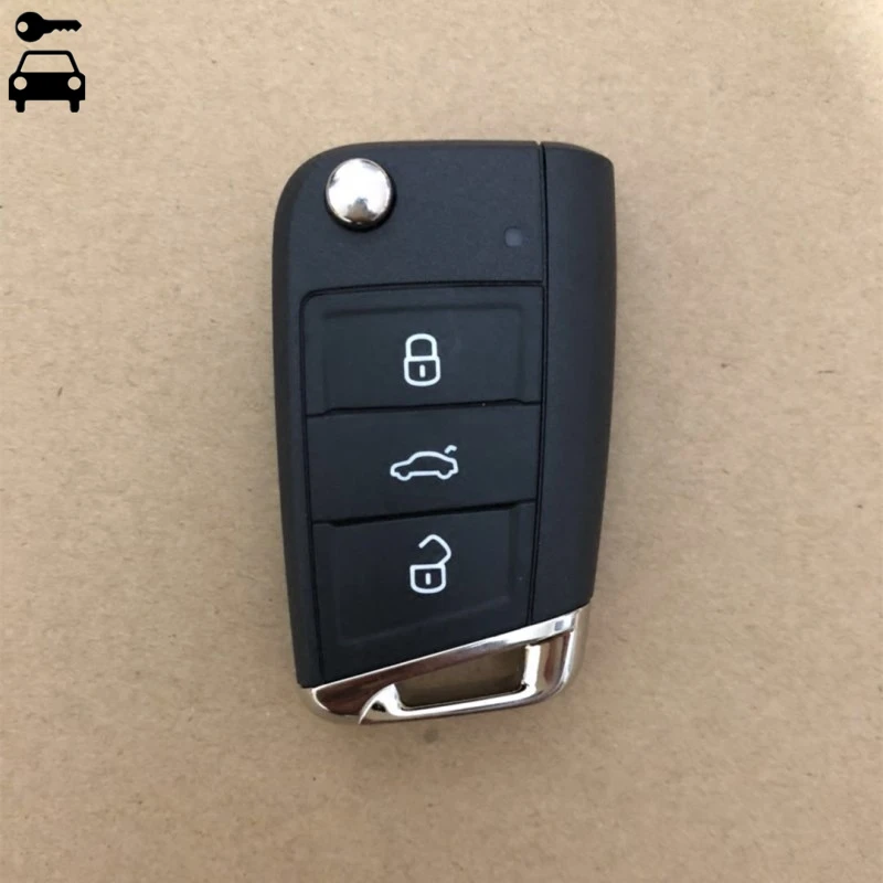 Оригинальный Автомобильный Дистанционный ключ MQB 434 МГц с чипом ID48 для Volkswagen Golf7