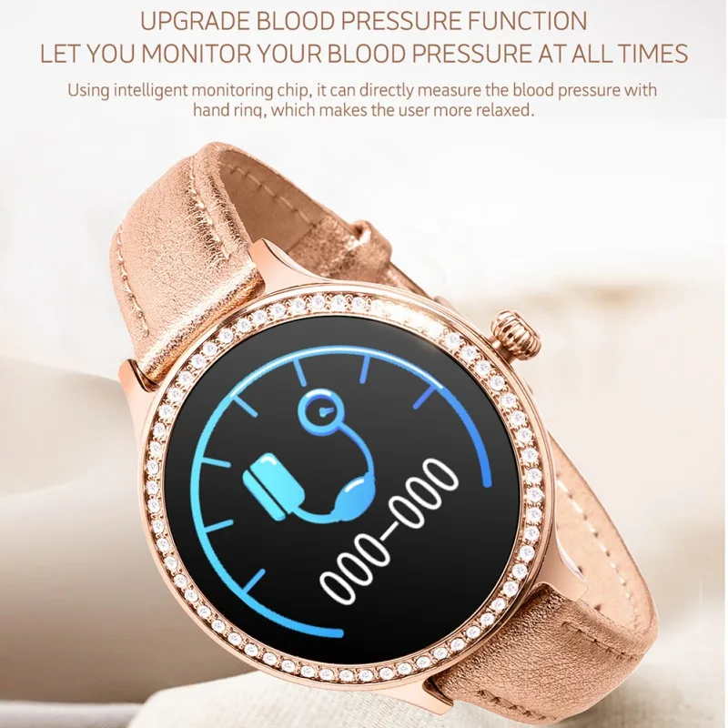Diamond Smart Bracelet Women Fitness Track Smart Wristband Watch Waterproof IP68 Band
Diamond Smart Bracelet Women Fitness Track Smart Wristband Watch Waterproof IP68 Band