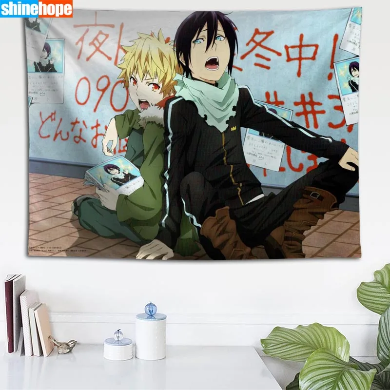 Custom Anime Noragami Cartoon tapestry wall hanging tapestry home decoration rectangle bedroom wall art tapestry 140X250cm
Custom Anime Noragami Cartoon tapestry wall hanging tapestry home decoration rectangle bedroom wall art tapestry 140X250cm
