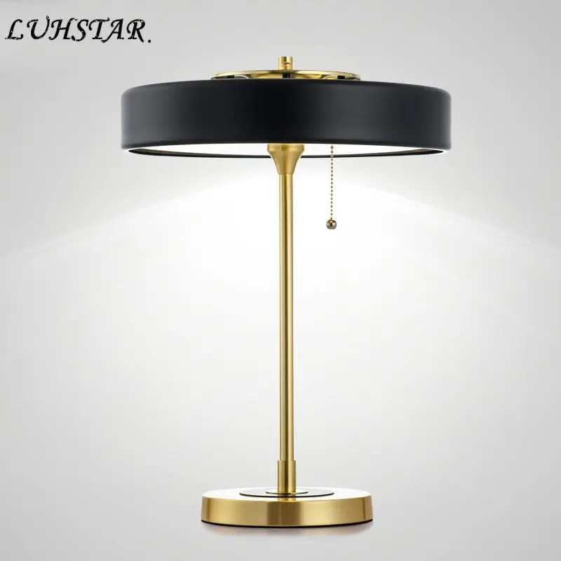 Modern Bedroom Table Lamp Bedside LED lights Designer American Retro Study desk lamp Living Room Decor Table Lights Fixtures
Modern Bedroom Table Lamp Bedside LED lights Designer American Retro Study desk lamp Living Room Decor Table Lights Fixtures