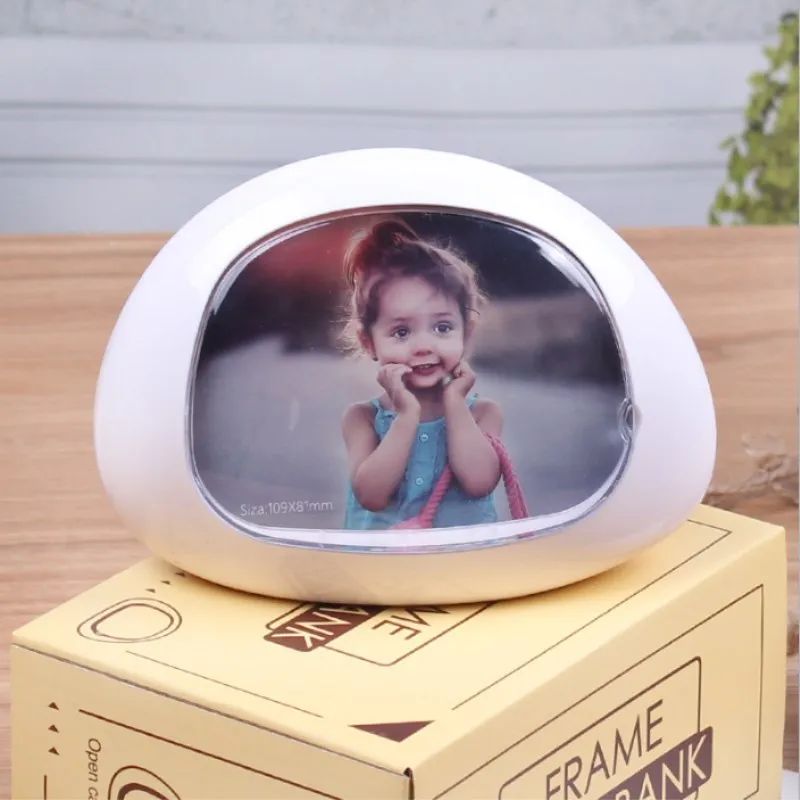 Creative 3D Space Capsule Photo Frame + Piggy Bank Green PVC Plastic Photo Studio Photo Frame Home Decoration
Creative 3D Space Capsule Photo Frame + Piggy Bank Green PVC Plastic Photo Studio Photo Frame Home Decoration