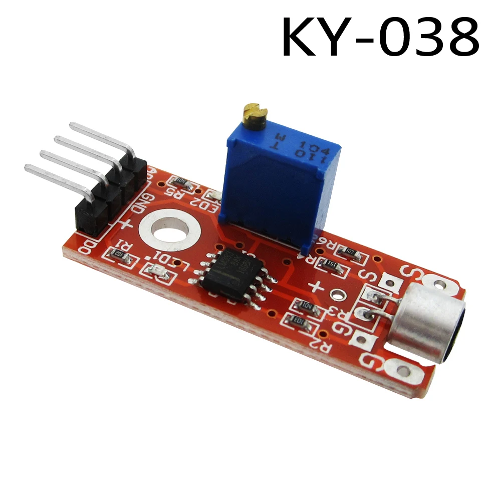10PCS KY-038 4pin Mini Voice Sound Detection Sensor Module Microphone Transmitter DIY Robot Car
10PCS KY-038 4pin Mini Voice Sound Detection Sensor Module Microphone Transmitter DIY Robot Car